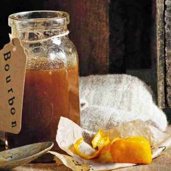 Zesty bourbon glaze