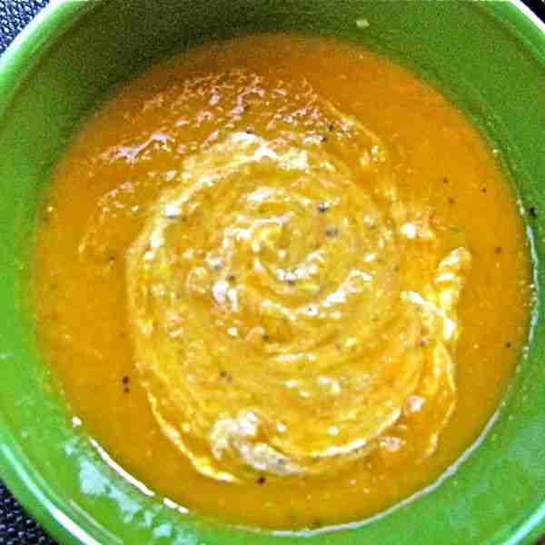 Carrot Ginger Pumpkin Soup