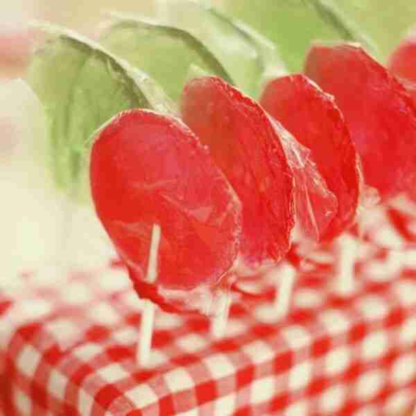Homemade lollipops