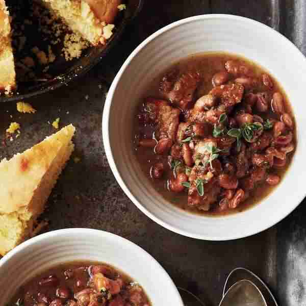Pressure-Cooker Pork and Pinto-Bean Chili