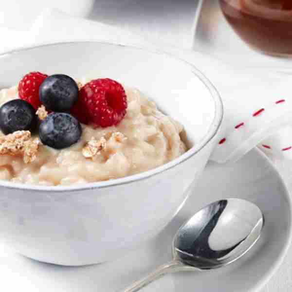 Maple Syrup Rice Pudding