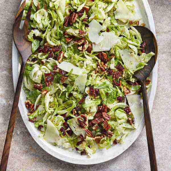 Shaved Brussels Sprout Salad