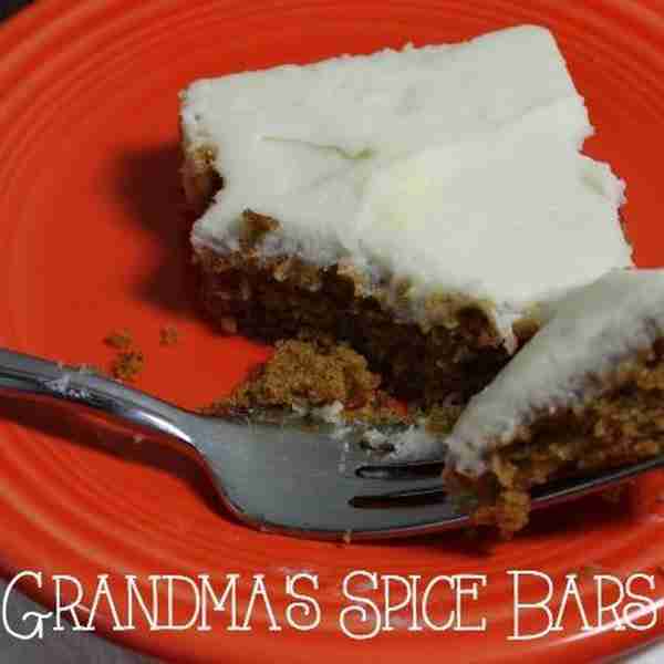 Grandma’s Homemade Spice Bars Recipe