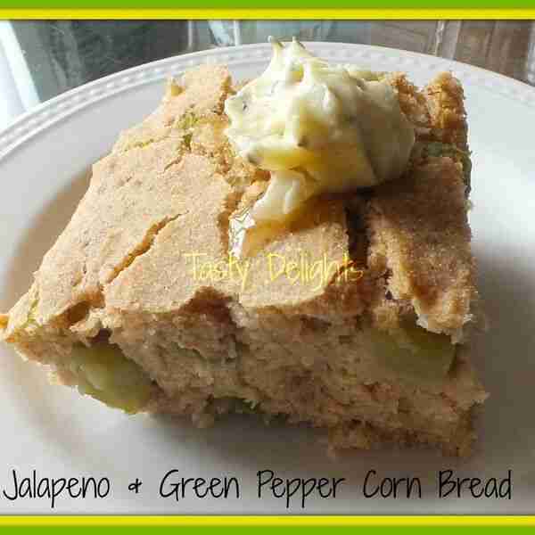 Jalapeno & Green Pepper Corn Bread