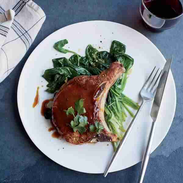 Soy and Ginger Pork Chops