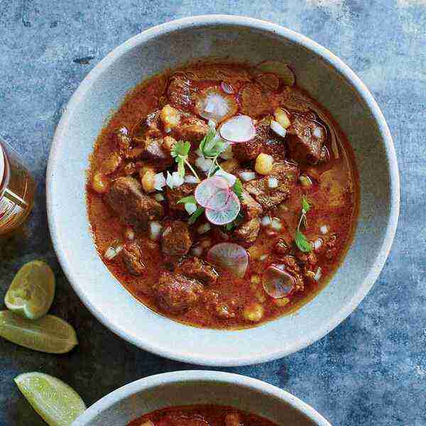 Pork and Chorizo Pozole