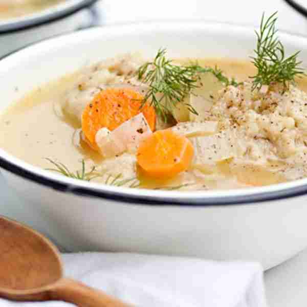 Recipe: Vegetarian Matzo Ball Soup
