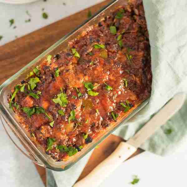 Easy Vegetarian Meatloaf Loaf