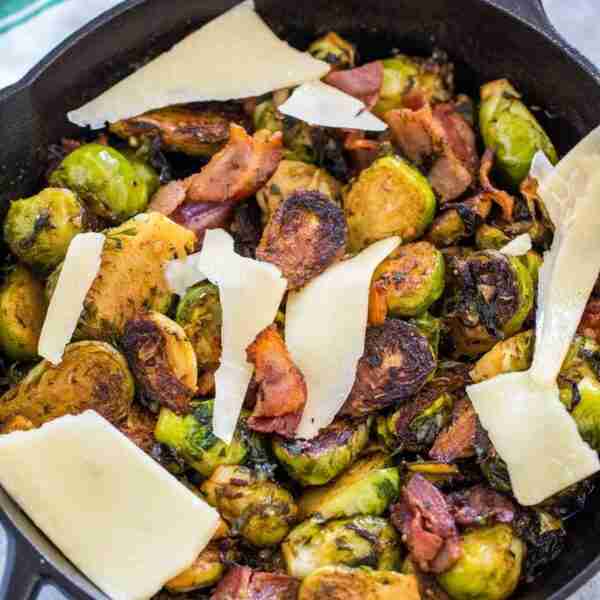 Keto Brussels Sprouts with Bacon