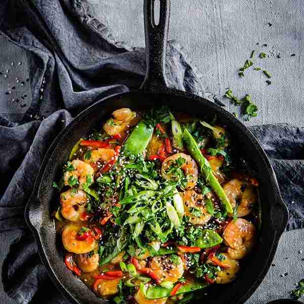 Keto Shrimp Stir-Fry