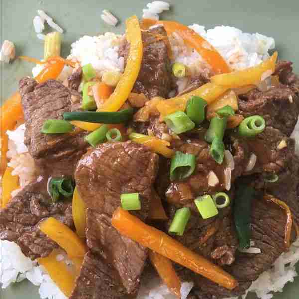 Spicy Orange Zest Beef
