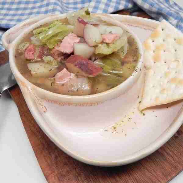 Hearty Country Ham and Cabbage Soup