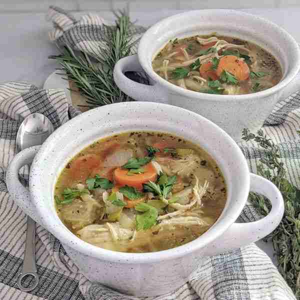 Low-Carb Chicken Vegetable Soup