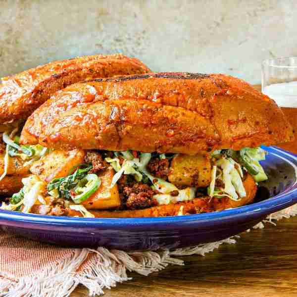 Pambazo (Mexican Chorizo and Potato Sandwich)