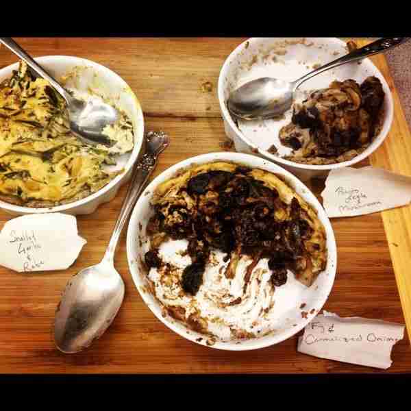 Petite Quiches Three Ways