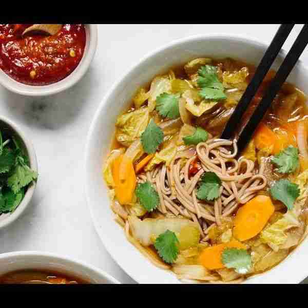 Shoyu Cabbage Soup