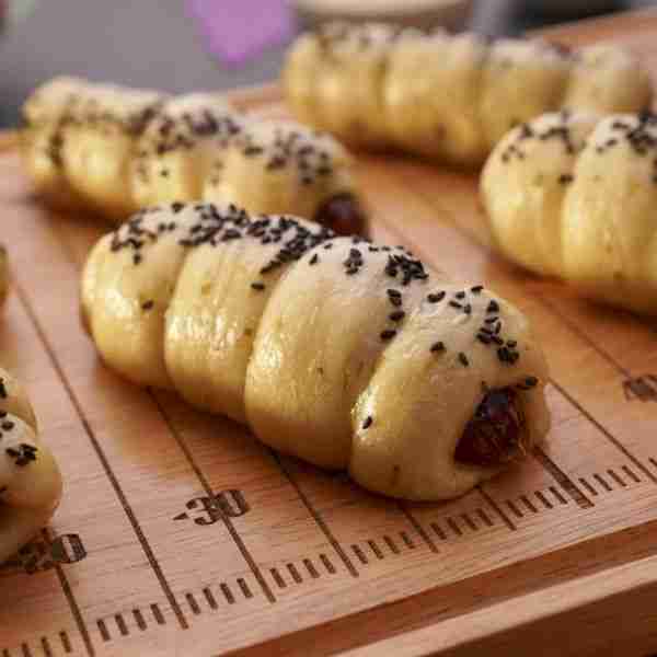 Steamed Pigs in a Blanket