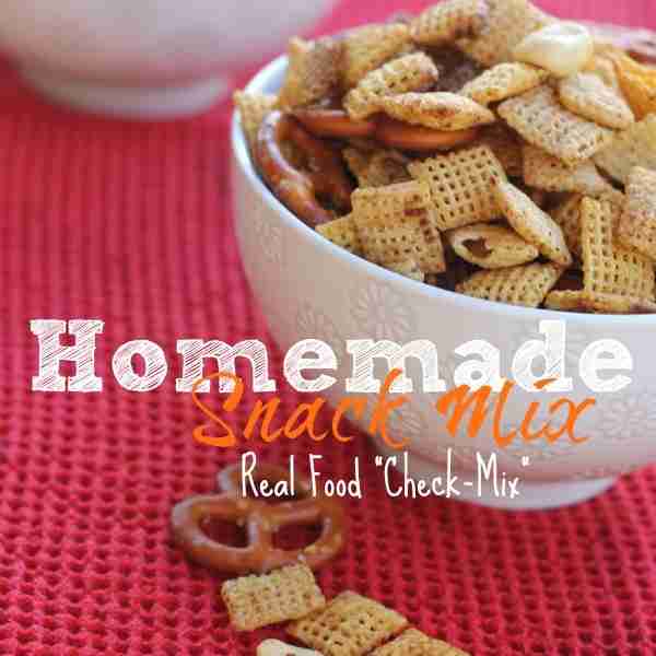 Real Food Homemade Snack Mix