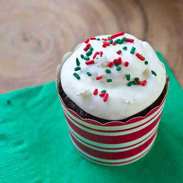 Peppermint Mocha Cupcakes