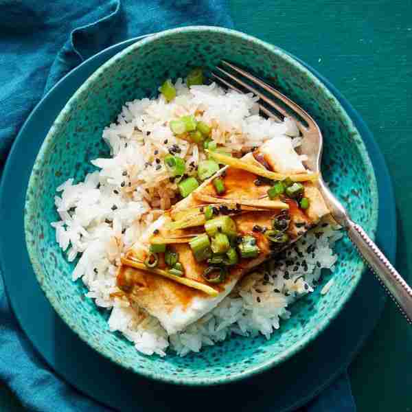Steamed Fish with Ginger