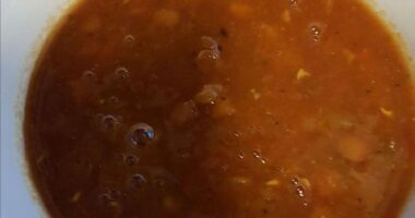 Spicy Tomato and Lentil Soup