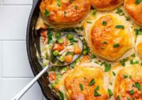 Chicken Alfredo Pot Pie