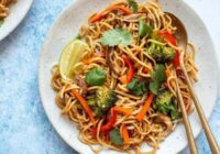 Thai Stir-Fried Noodles With Vegetables