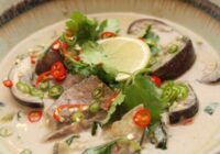 Thai Green Curry With Beef and Eggplant