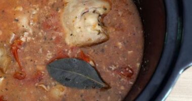 Crock Pot Chicken Marengo With Tomatoes