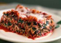 Spinach and Turkey Lasagna