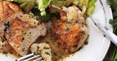 Easy Pan-Roasted Chicken Breasts With White Wine and Fines Herbes Pan Sauce Recipe