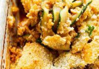 Zucchini Ziti with Romesco Sauce