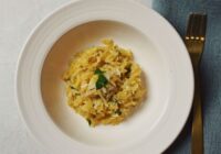 Diana Henry’s Orzo with lemon zest, parsley and cheese