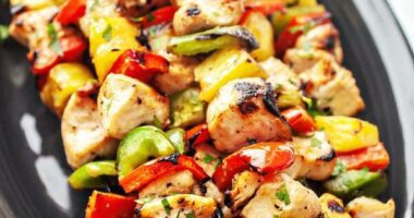 Chicken and Pineapple Kabobs