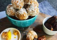 Carrot Cake-Batter Energy Bites