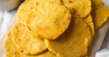 Homemade South American Arepas
