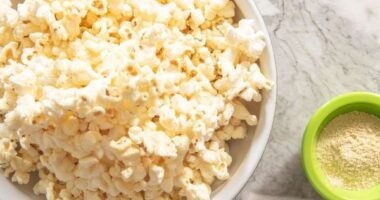 Homemade Honey-Mustard Popcorn Is the Upgrade Your Movie Night Needs