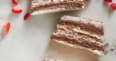 Neapolitan Icebox Cake