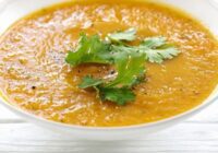 Carrot & coriander soup