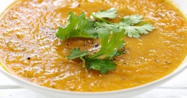 Carrot & coriander soup